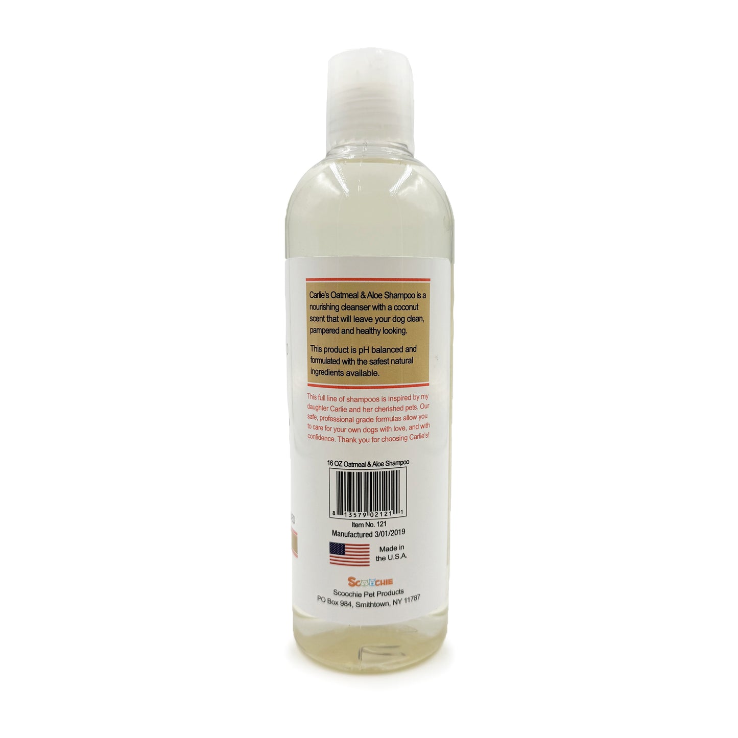Carlie's Dog Shampoo