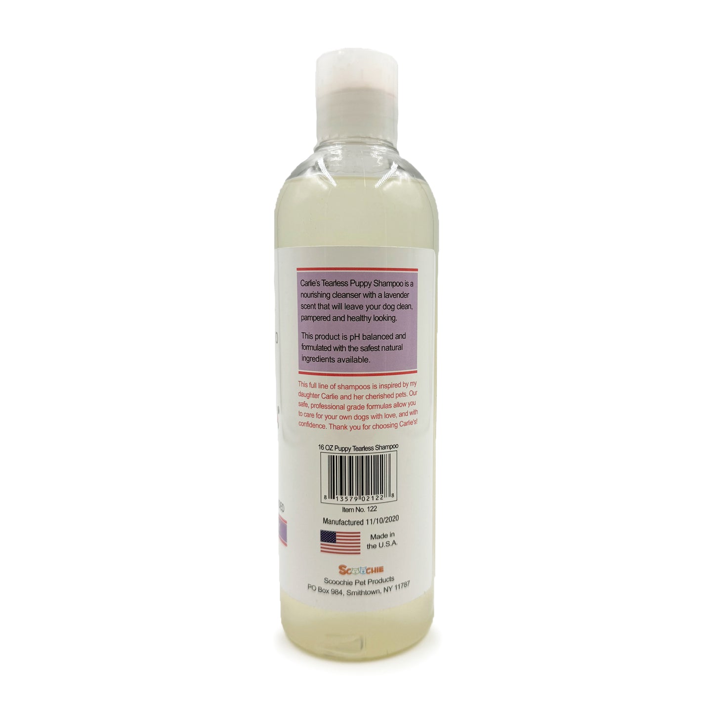 Carlie's Dog Shampoo