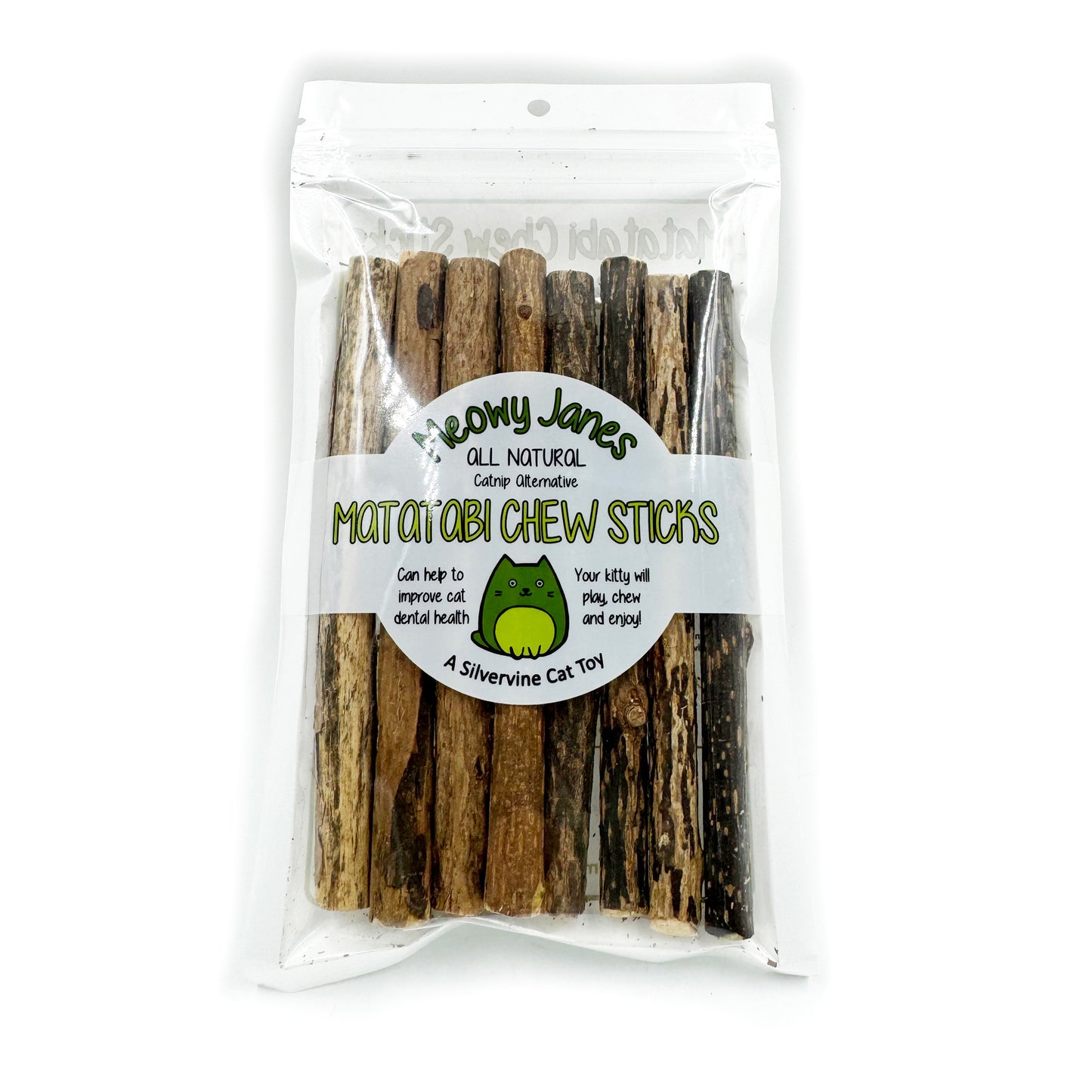 Catnip Alternative Matatabi Chew Sticks